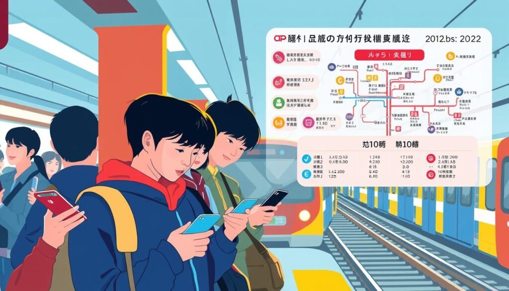 A vibrant, dynamic illustration of various "自由鳥轉台優惠及無合約計劃" offered by Telecombrother along the MTR network. In the foreground, a group of commuters check their phones, highlighting the convenience of these flexible plans. The middle ground showcases colorful icons and infographics comparing the key features of the different options. In the background, a stylized rendering of the MTR map creates a sense of place, with trains running along the tracks. The overall tone is informative yet visually engaging, capturing the essence of the commuter-focused article section. A vibrant, dynamic illustration of various "自由鳥轉台優惠及無合約計劃" offered by Telecombrother along the MTR network. In the foreground, a group of commuters check their phones, highlighting the convenience of these flexible plans. The middle ground showcases colorful icons and infographics comparing the key features of the different options. In the background, a stylized rendering of the MTR map creates a sense of place, with trains running along the tracks. The overall tone is informative yet visually engaging, capturing the essence of the commuter-focused article section.