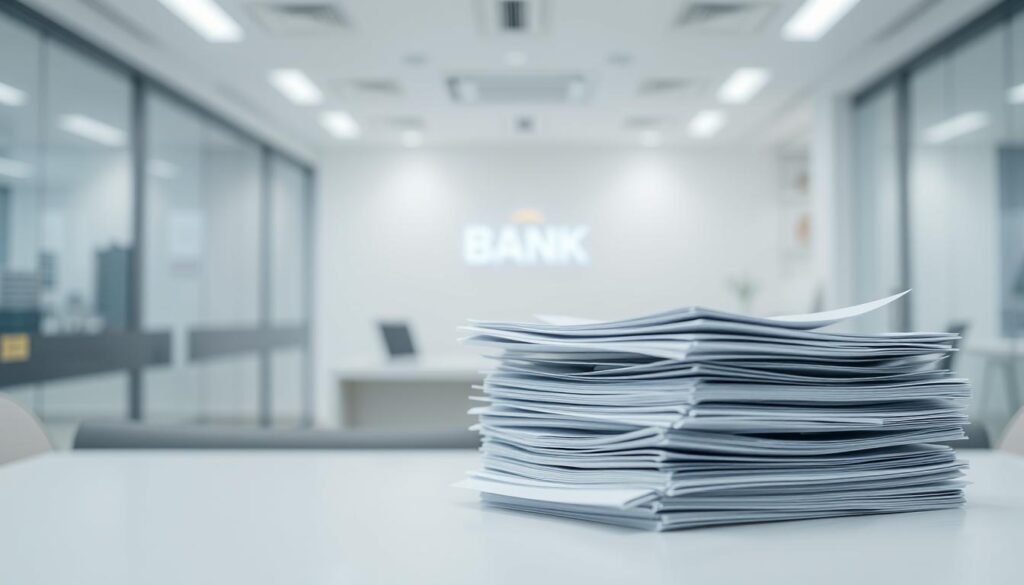 A modern, professional-looking image showcasing the core concepts of "小額信貸". In the foreground, a clean, minimalist design featuring a stack of various financial documents and forms, representing the key paperwork involved. The middle ground features a banking icon or logo, symbolizing the financial institution providing the small loan service. The background has a subtle, blurred cityscape or office setting, conveying a sense of urban financial services. The lighting is soft and uniform, creating a calm, trustworthy atmosphere. The overall tone is one of efficiency, reliability, and accessibility, reflecting the importance and basic nature of "小額信貸" services. A modern, professional-looking image showcasing the core concepts of "小額信貸". In the foreground, a clean, minimalist design featuring a stack of various financial documents and forms, representing the key paperwork involved. The middle ground features a banking icon or logo, symbolizing the financial institution providing the small loan service. The background has a subtle, blurred cityscape or office setting, conveying a sense of urban financial services. The lighting is soft and uniform, creating a calm, trustworthy atmosphere. The overall tone is one of efficiency, reliability, and accessibility, reflecting the importance and basic nature of "小額信貸" services.