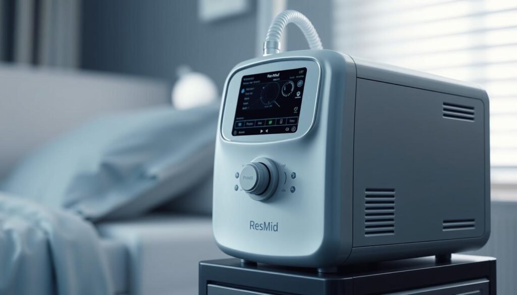 生成一張瑞思邁睡眠呼吸機的圖片 生成一張瑞思邁睡眠呼吸機的圖片